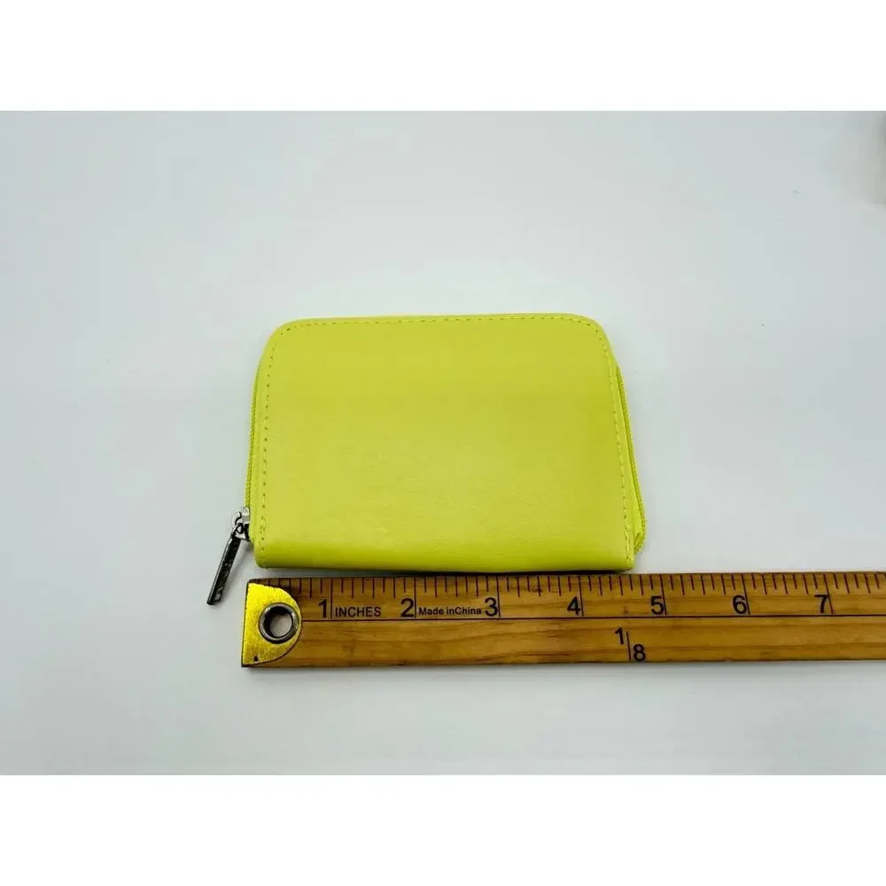 Lancome Makeup Brush Set in Yellow Case Set of 2 New Brush Kit
